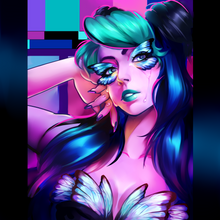 "Jolyne" by Lauren Oien, Digital Painting