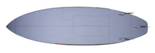 "Lead Sled P-51 Mustang" by Dwight Touchberry, Mixed Media on Recycled Surfboard