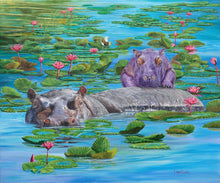 "Lovely Lilley" by Laura Curtin, Oils on Canvas