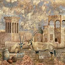 "The Sense of South " by Pantea Mahrou, Mixed Media on Canvas