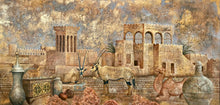 "The Sense of South " by Pantea Mahrou, Mixed Media on Canvas