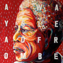 Mandela - Always Lead From Behind by Charles Bongers, Acrylic on Canvas