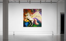 "Pegasus" by Anna P. Sutton, Oil on Canvas