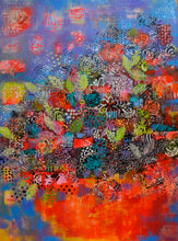"Happy URN" by Marilyn Weisberg, Acrylic and Inks on Watercolor Paper