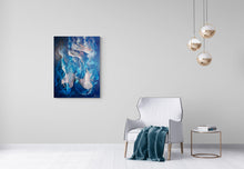 "Eu Te Escuto" (I Hear You) by Marz Pacheco, Oil on Gallery Wrapped Canvas