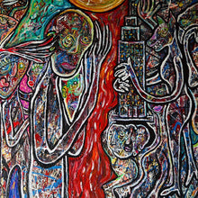“Reflection on Youth” by Matt Markum, Acrylic on Canvas