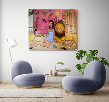 “Cleopatra” by Matt Markum, Acrylic on Canvas