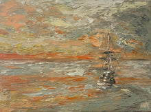 “Follow the Sun” by Maya Alexander, Oil on Stretched Canvas