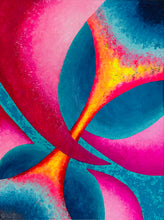 "Axis" by Marga Chichowolski, Acrylic on Canvas