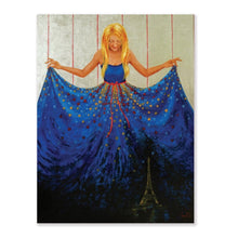 "Reverie" by Jane Mick, Mixed Media on Textured Canvas