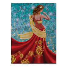 "Vogue" by Jane Mick, Mixed Media on Textured Canvas