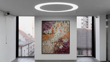 "Orange Heritage" by Mimi Silverman, Mixed Media on Canvas