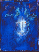 "Inside Out" by Mira M. White, Mixed Media on Canvas