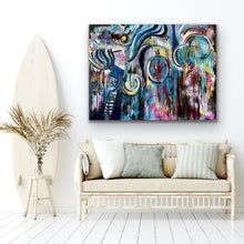 "Oil Spill" by Mali Armand, Acrylic on Canvas
