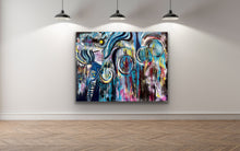 "Oil Spill" by Mali Armand, Acrylic on Canvas