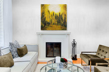 "Autumn Beauty" by May Attar, Oil on Canvas