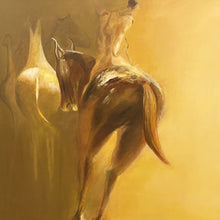 "Defense" by Mina Katoozi, Acrylic on Canvas