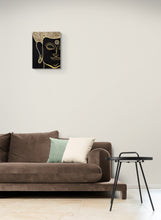 "Galaxy Buddha" by Palak Bhatt, Mixed Media on Canvas sealed with Resin