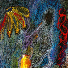 “Woman in Yellow” by Nathalie Gribinski, Acrylics on Canvas