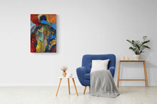 “Blast of Dreams” by Nathalie Gribinski, Acrylics on Canvas