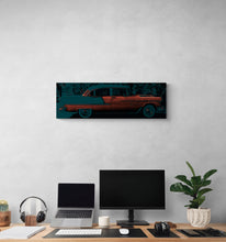 "Peach" by Norman Clarke, Digital Artwork on Aluminum