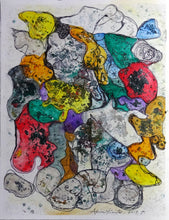 “Animal Dance of Colors” By Akira Kamita, Acrylic on Canvas