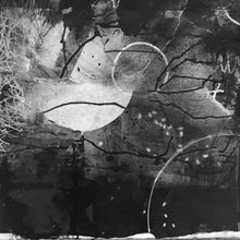 "Moon Full" by Mira M. White, Acrylic, Ink, Pastel, Paper