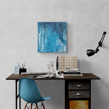 "Blue Shadow" by Naymesh Patel, Acrylic on Canvas