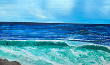 "Salt Creek" by Naymesh Patel, Acrylic on Wood