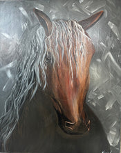 "Steely Brown" by Naymesh Patel, Acrylic on Canvas