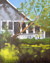 “Ninas Yard” By Jodi Pantuck, Oil on Board
