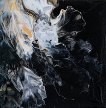 “Nuages (Clouds)” By Natalie Gourdal, Acrylic on Canvas