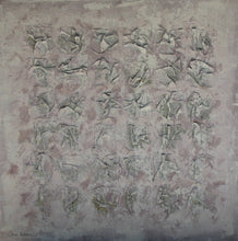 "Love Letters" by Orna Adoram ,Mixed Media on Canvas