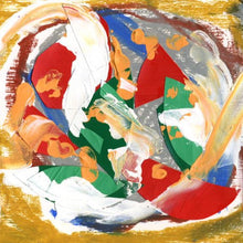 "A Salad Riot" by Oshi, Mixed Media on Paper