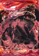 "Vexatious Inner Voice" by Oshi, Mixed Media on Paper