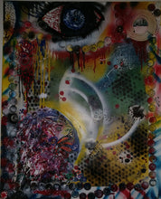 “Overlooked, I'm Alive” By Shanta Monroe, Acrylic on Canvas