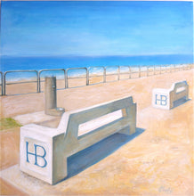 "Hunington Beach" By Irina Chelyapov, Mixed Media on Canvas