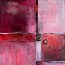 "Love Story" by Pamela Fox Linton, Mixed Media on Canvas