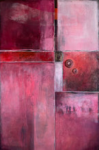 "Love Story" by Pamela Fox Linton, Mixed Media on Canvas