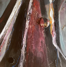 "It's About Time" by Pamela Fox Linton, Mixed Media on Canvas