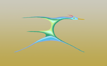 “Flight” By Paul Michael Glaser, Digital Painting on Archival MOAB