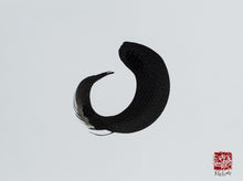 "Thought(less)" by Mehru Pekus, Black Sumi ink on Heavy Weight Paper