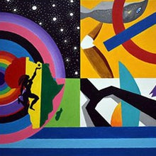 "Migration" By Phil Dynan, Paint on Canvas