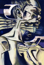 “Untitled 2” by Nathon, Pastel & Charcoal on Paper