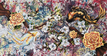 “Play with Fire” By Jill Crowley, Oil on Wood Panel