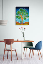 "Joshua Tree in the Clouds" by Rachel Houseman, Acrylic on Canvas