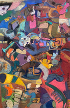 "Child’s Play" by Richard Stephens, Pastel on Paper