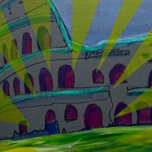 "Colosseum" by Rich. Dethlefsen, Acrylic on Canvas