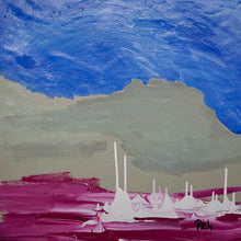 "Revolted Sea 2" by Rich. Dethlefsen, Acrylic on Canvas