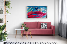 "Off The Lip" by Ryan Franklyn, Oil on Canvas